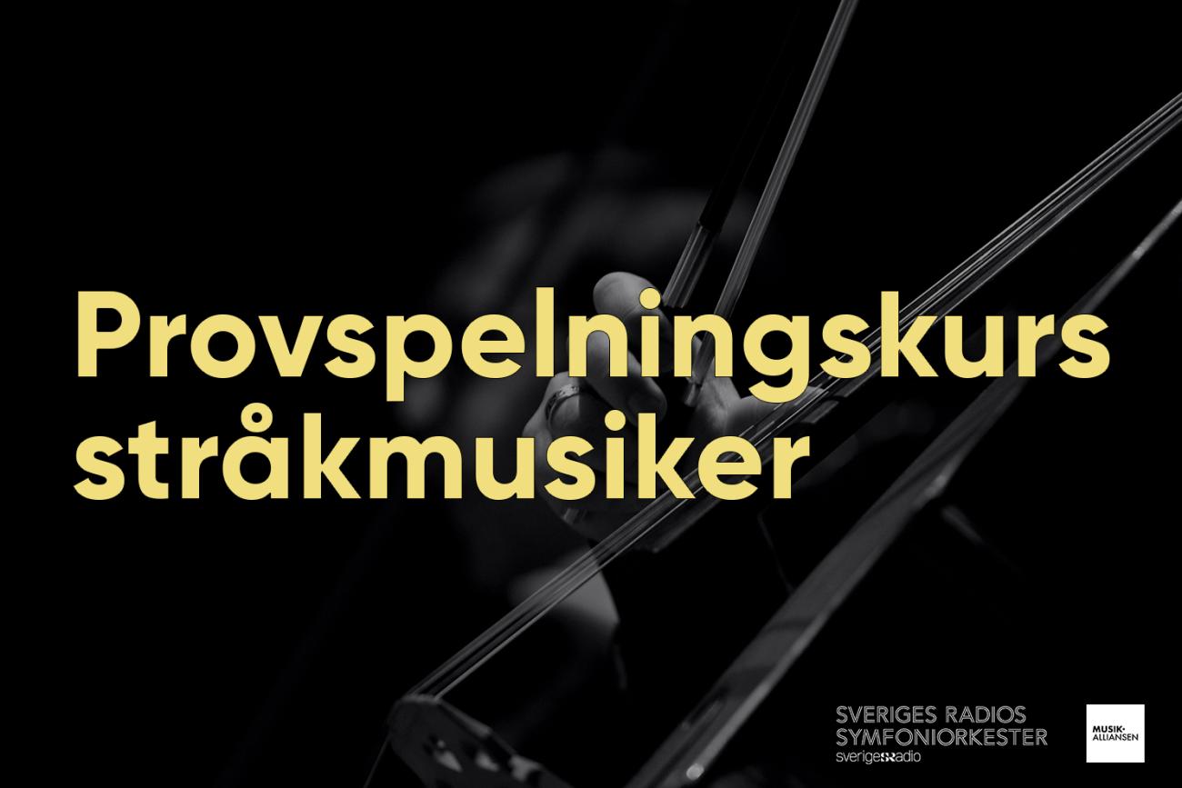 CTA provsspelningskurs stråkmusiker