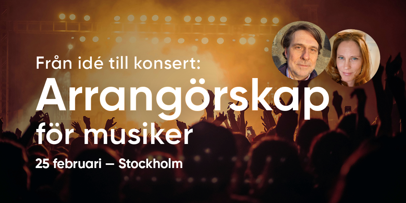 Poster arrangörskap för musiker